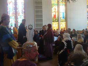 Endewearde Baronial Investiture, Sept. 28, 2013 - Photo by Mistress Bess Darnley